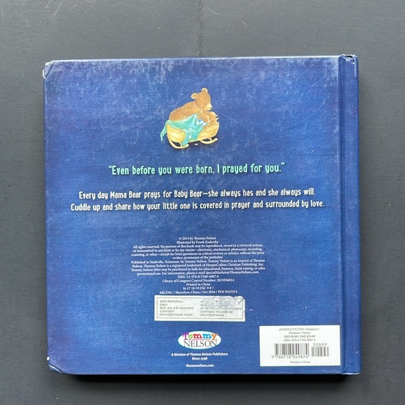 I Prayed for You board book - Picture 2 of 6